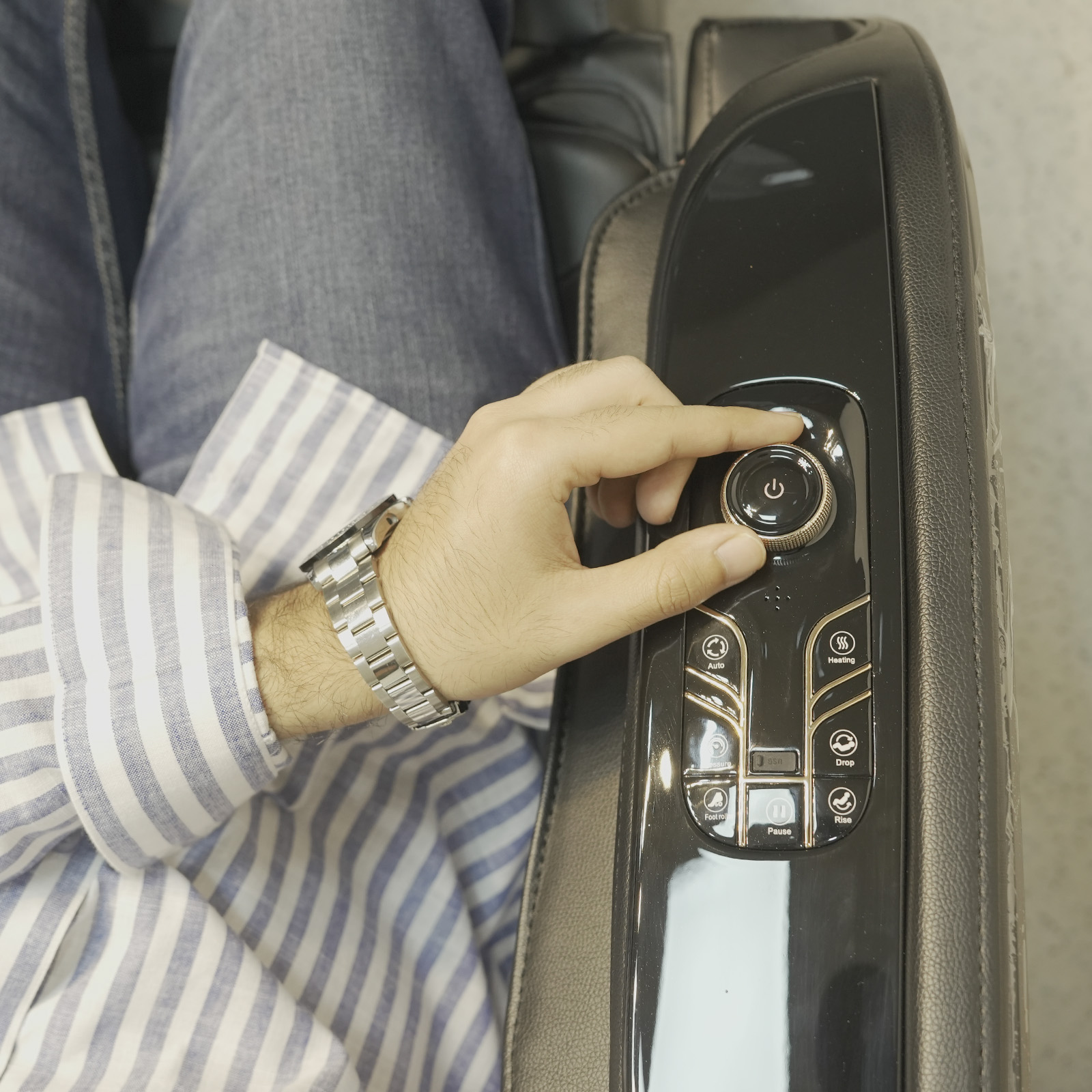 Side control panel adjustments