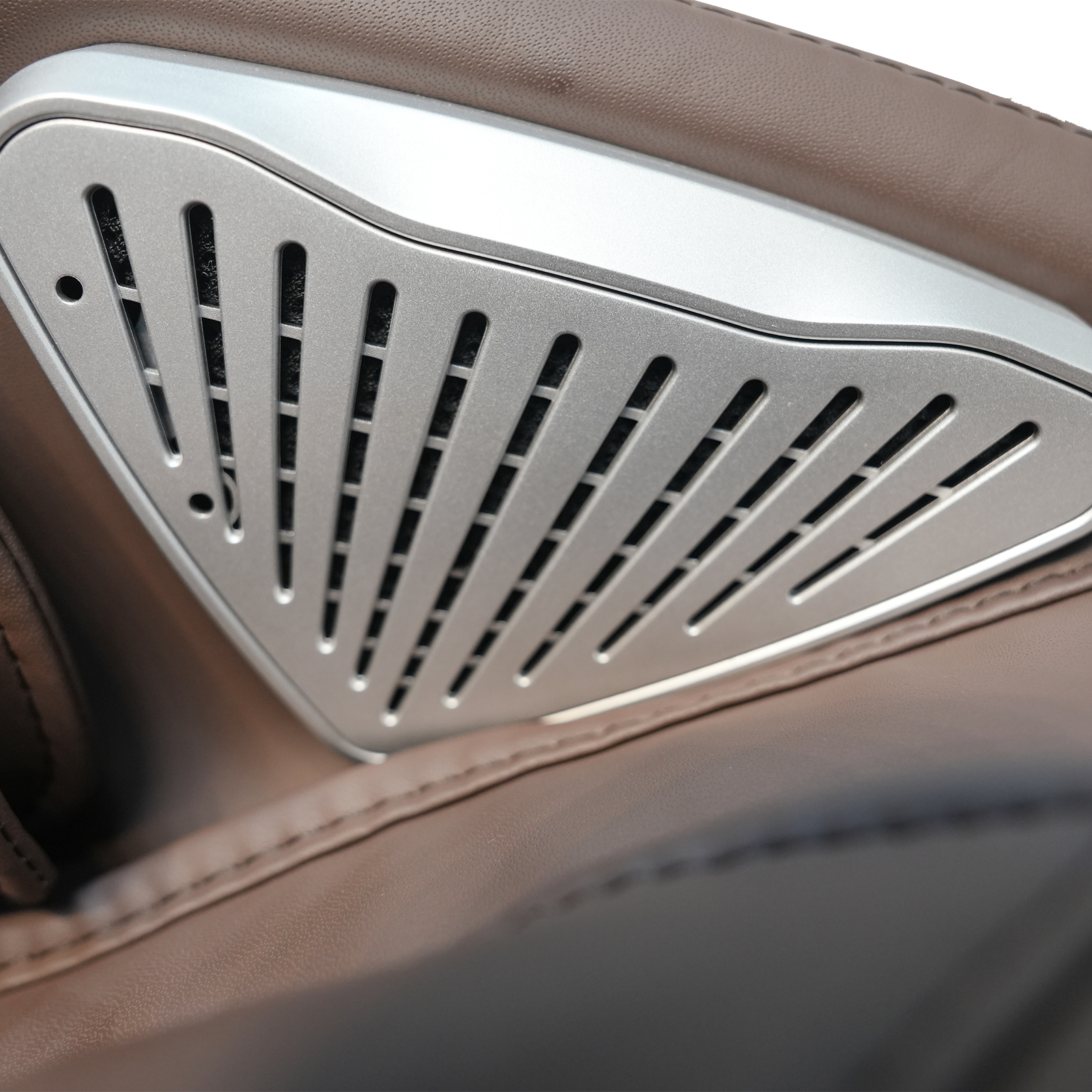 Air vent panel close-up detail