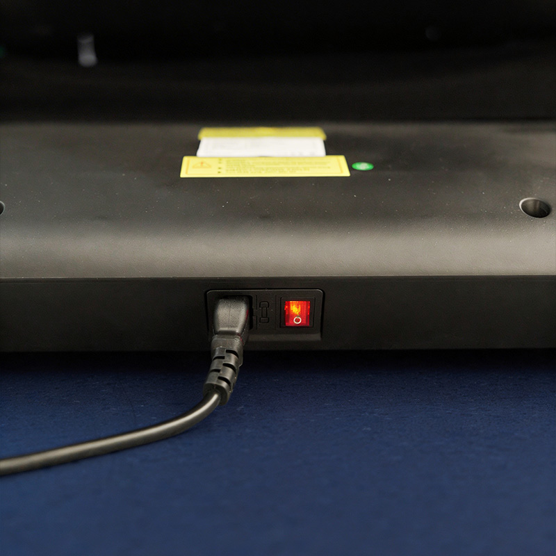 Power socket and cable connection