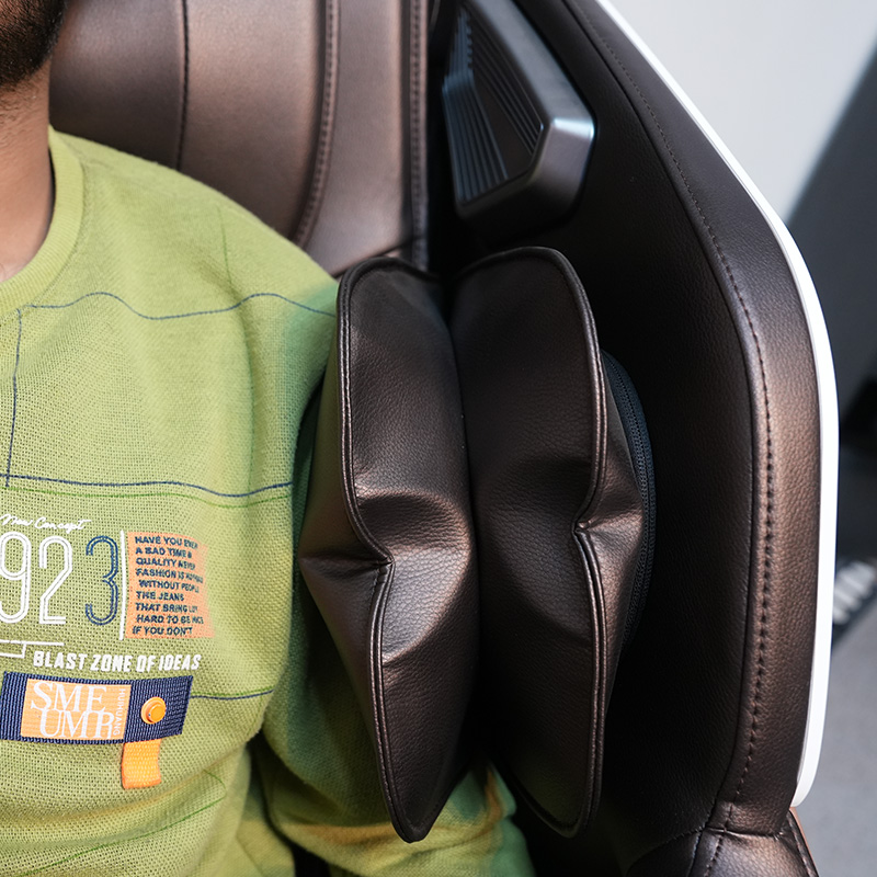 Backrest support design of massage chair