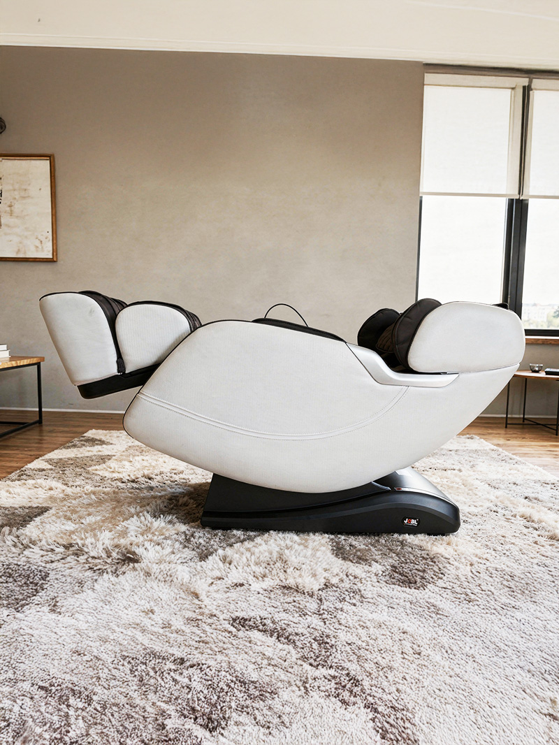 Massage chair in lounge setup