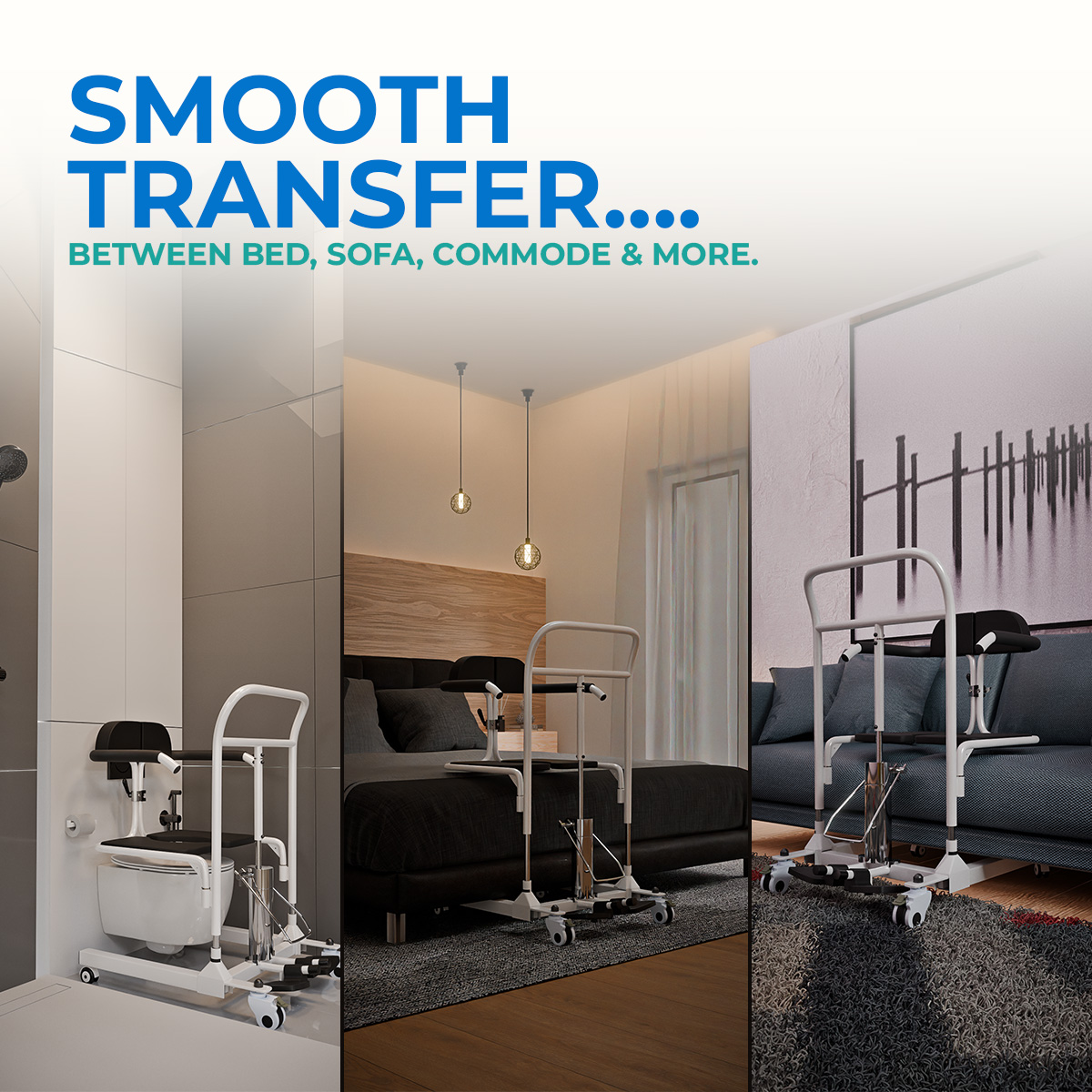 Hydraulic Transfer Chair - Image 7